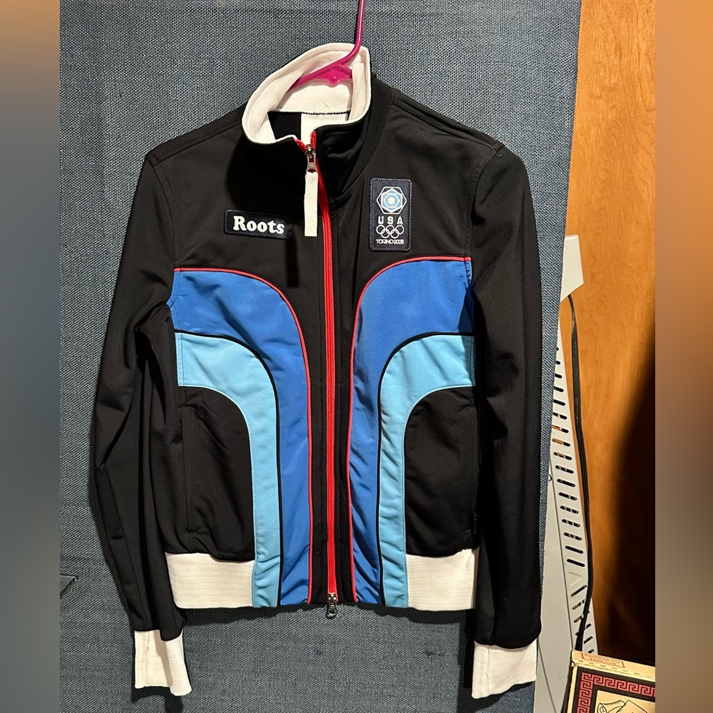 Roots Black and Blue Women's Jacket